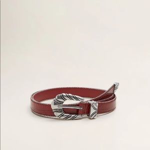 Mango Embossed Belt